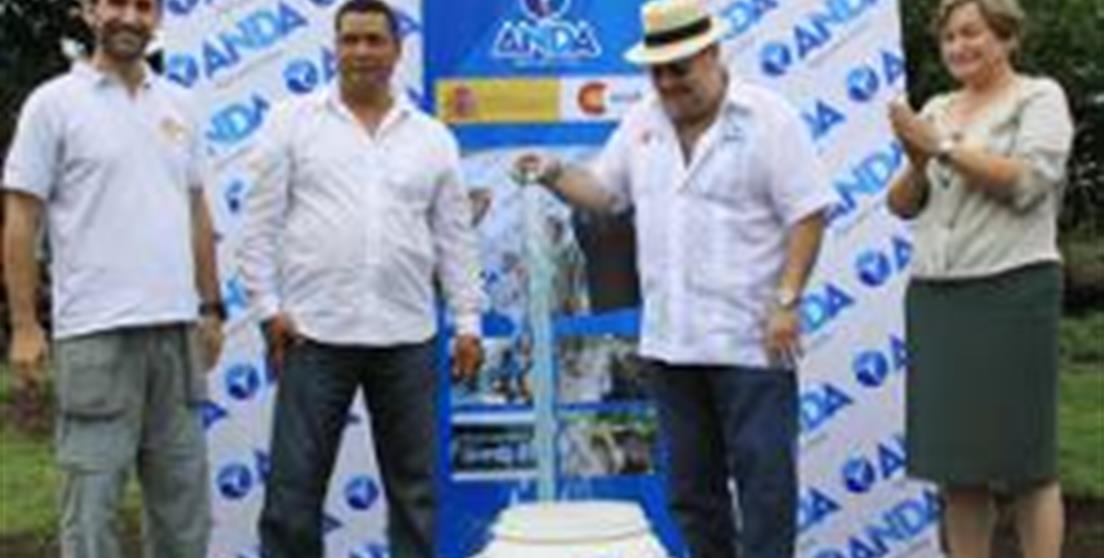 El Salvador. Más de 2.700 habitantes del municipio de San Jorge cuentan ya con servicios de agua ...