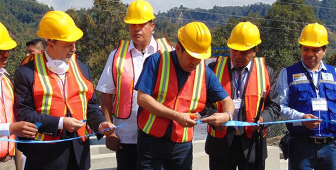 Momento de la inauguración en Sololá