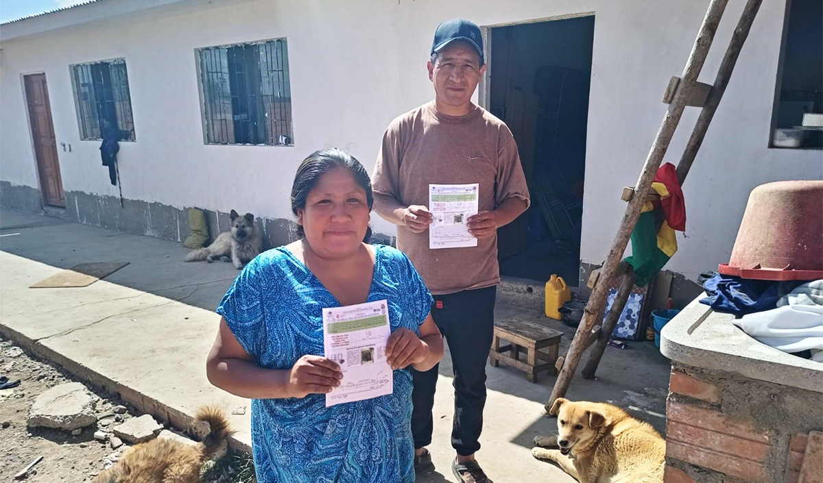 Más de 3.000 familias ya cuentan con alcantarillado sanitario en el Distrito 6 de Viacha, en Bolivia 