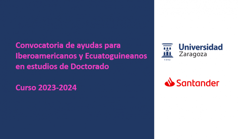 Convocatoria de ayudas para Iberoamericanos y Ecuatoguineanos en estudios de Doctorado. Curso ...