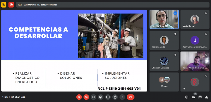 Grupos de personas en videollamada