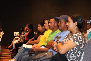 Público durante el acto