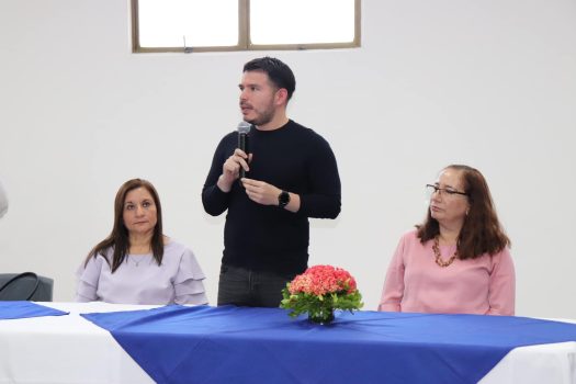 Intervención durante acto