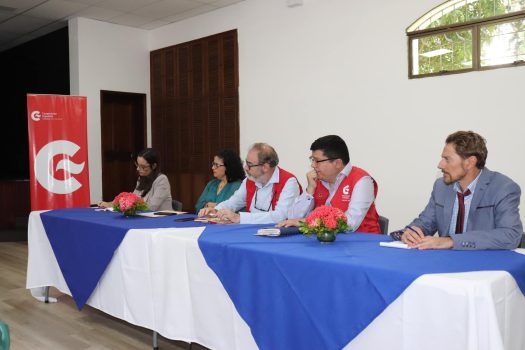 Intervención durante acto