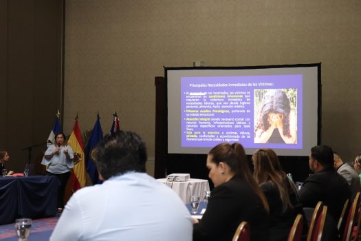 Durante el acto